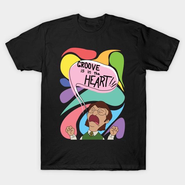 Where's Your Groove Phillip? T-Shirt by Khr15_